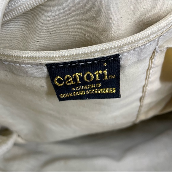 Catori Boho Woven Black and Cream Tote Bag - Picture 4 of 4